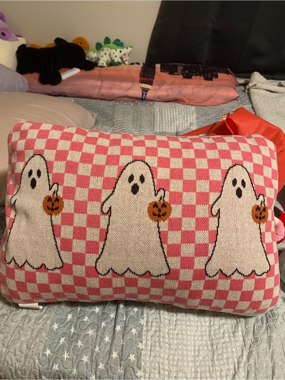 Halloween Ghost Pillows x2